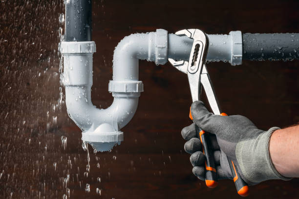 Professional Plumbing technician working in Olmsted, IL